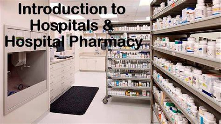 Do hospitals have pharmacies?