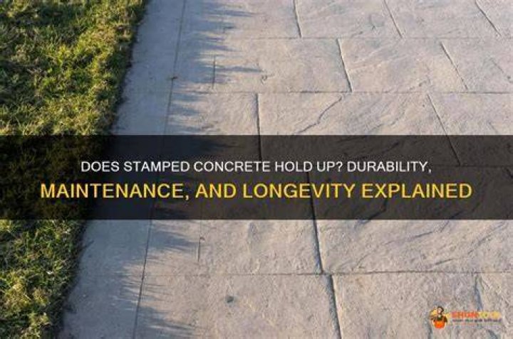 Does concrete require maintenance? | ContextResponse.com