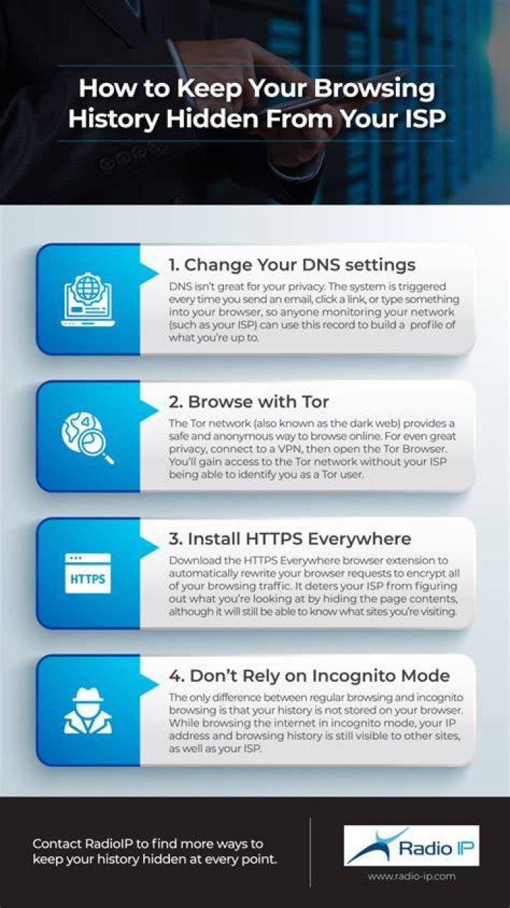 Does ISP keep browsing history?
