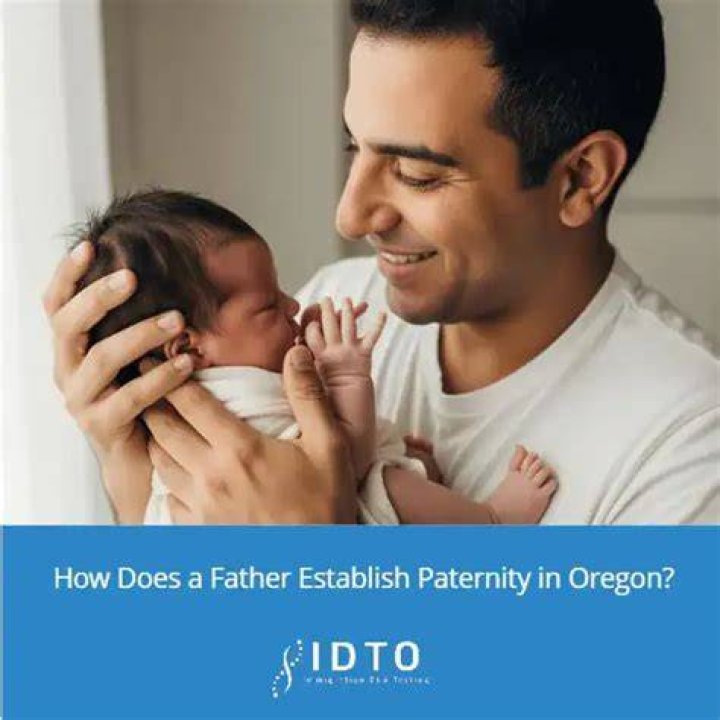 How do I establish paternity in Oregon?