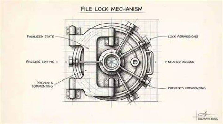How do I lock a file in Google Drive?