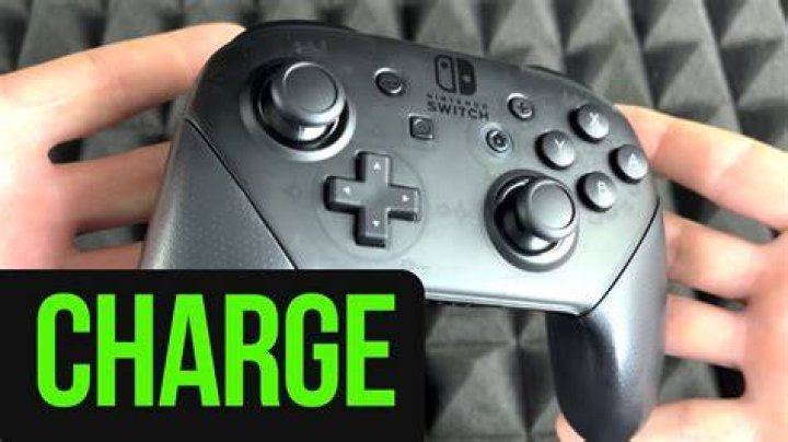 How do you charge a wireless switch controller?
