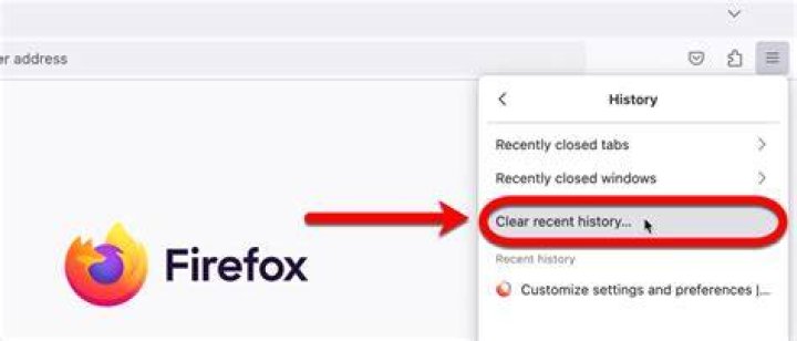 How do you check history on Firefox?