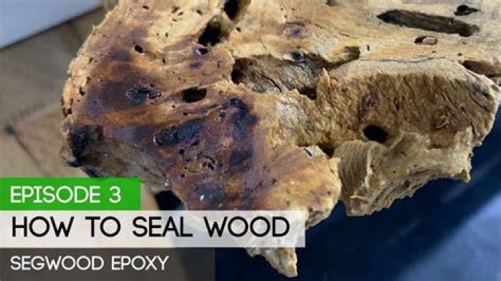 How do you seal wood before epoxy?