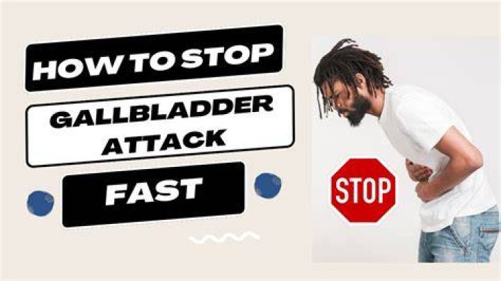 How do you stop a gallbladder attack?