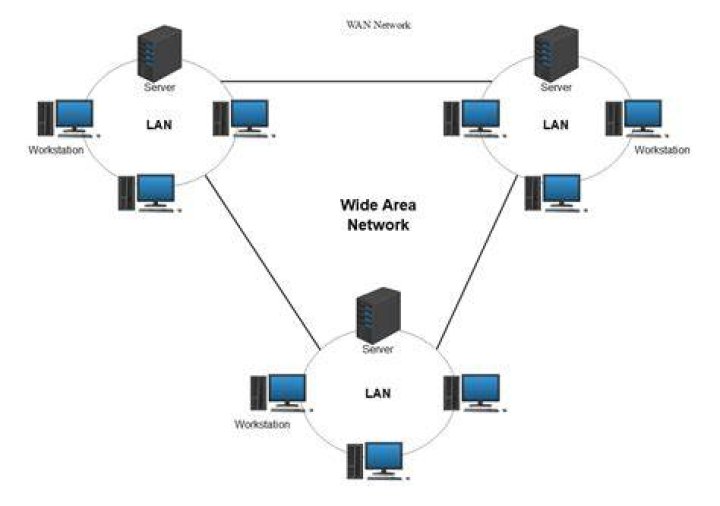 How does a wide area network work?