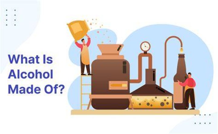 How is pure alcohol made?
