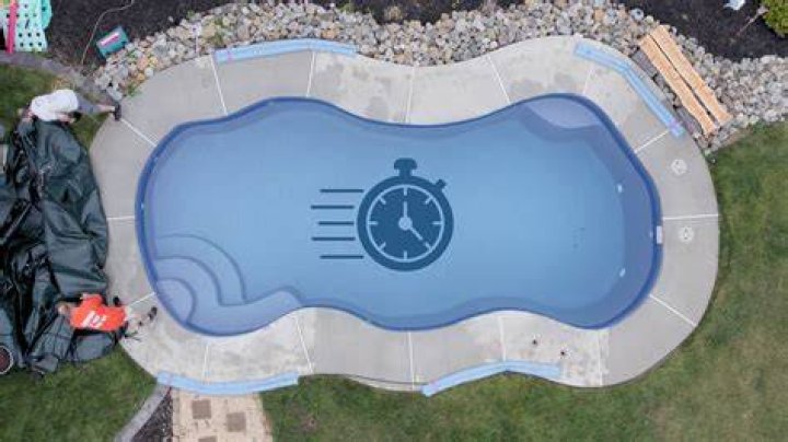 How long does it take a pool to clear up after opening?