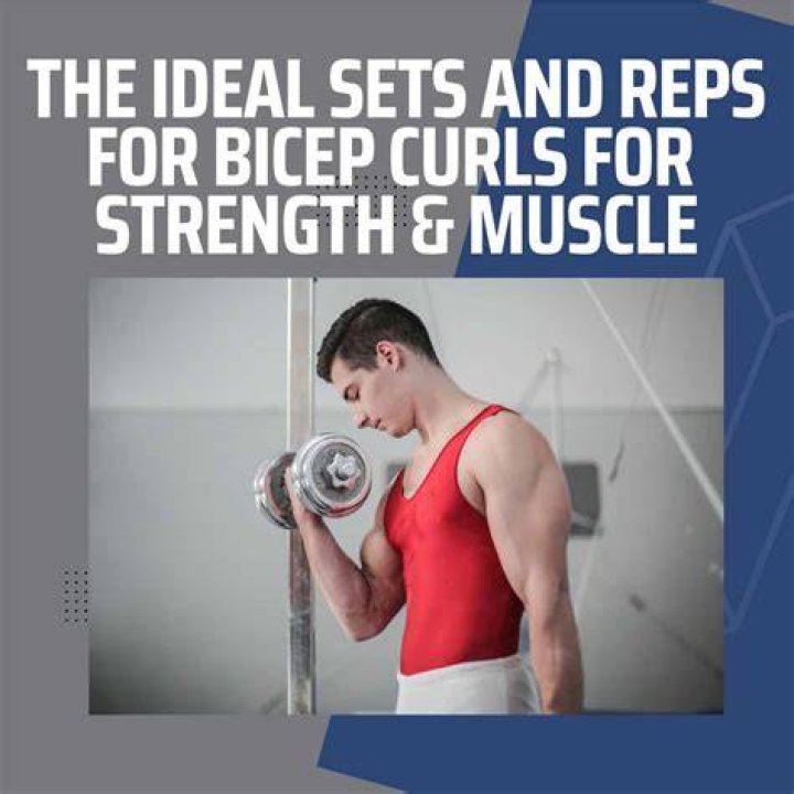 How many sets and reps of bicep curls should I do?