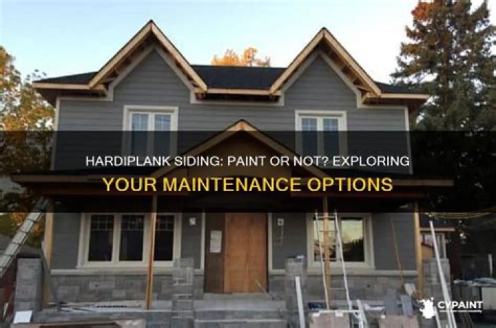 How often does hardiplank siding need to be painted?