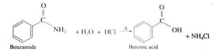 Is benzamide acidic or basic?