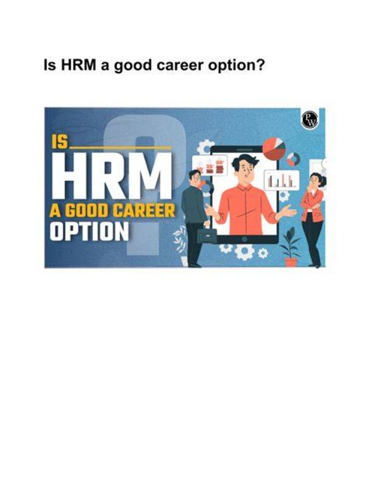 Is Hm a good career option?