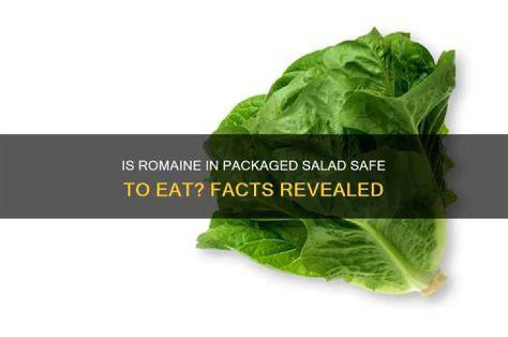 Is Romaine safe to eat now?