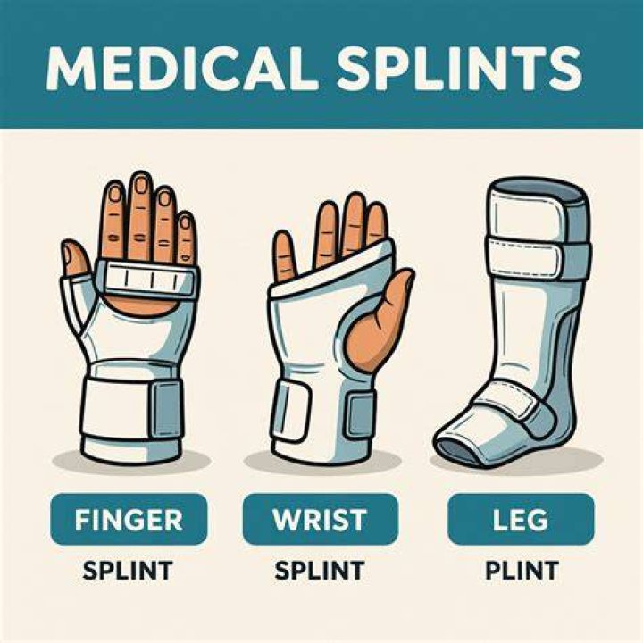 What are the three types of splints?