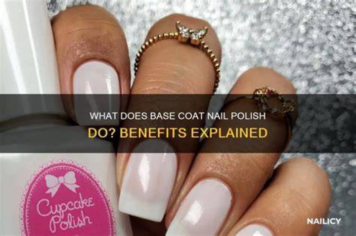 What does base coat do?