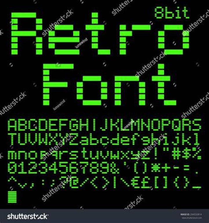 What font looks like computer code?