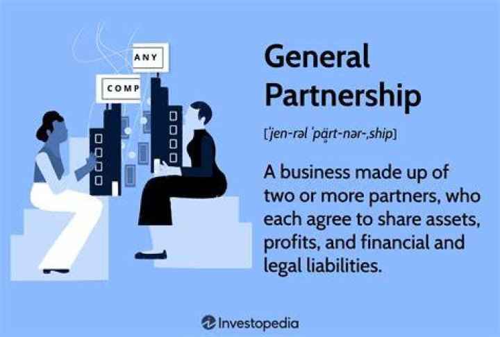 What is a general partnership in business?
