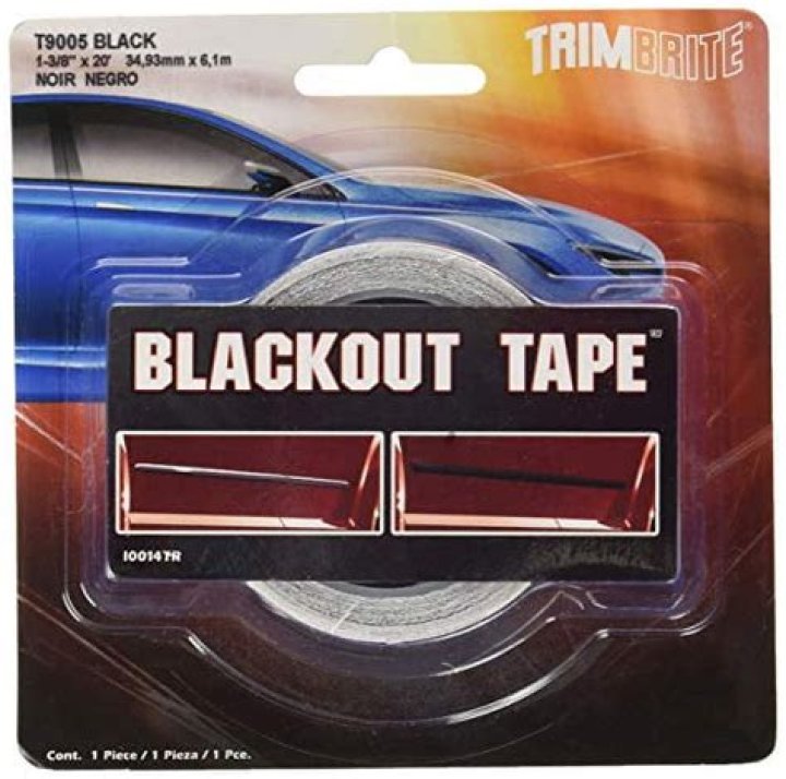 What is black out tape?
