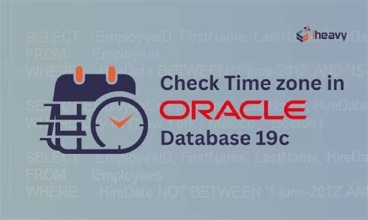 What is database time zone in Oracle?