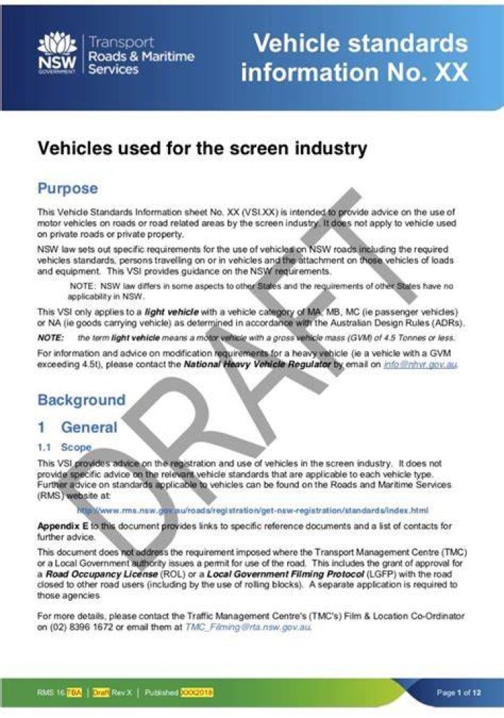 What is draft document?