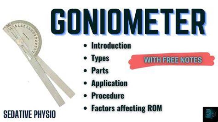 What is goniometer for? | ContextResponse.com