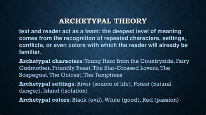 What is the archetypal theory?