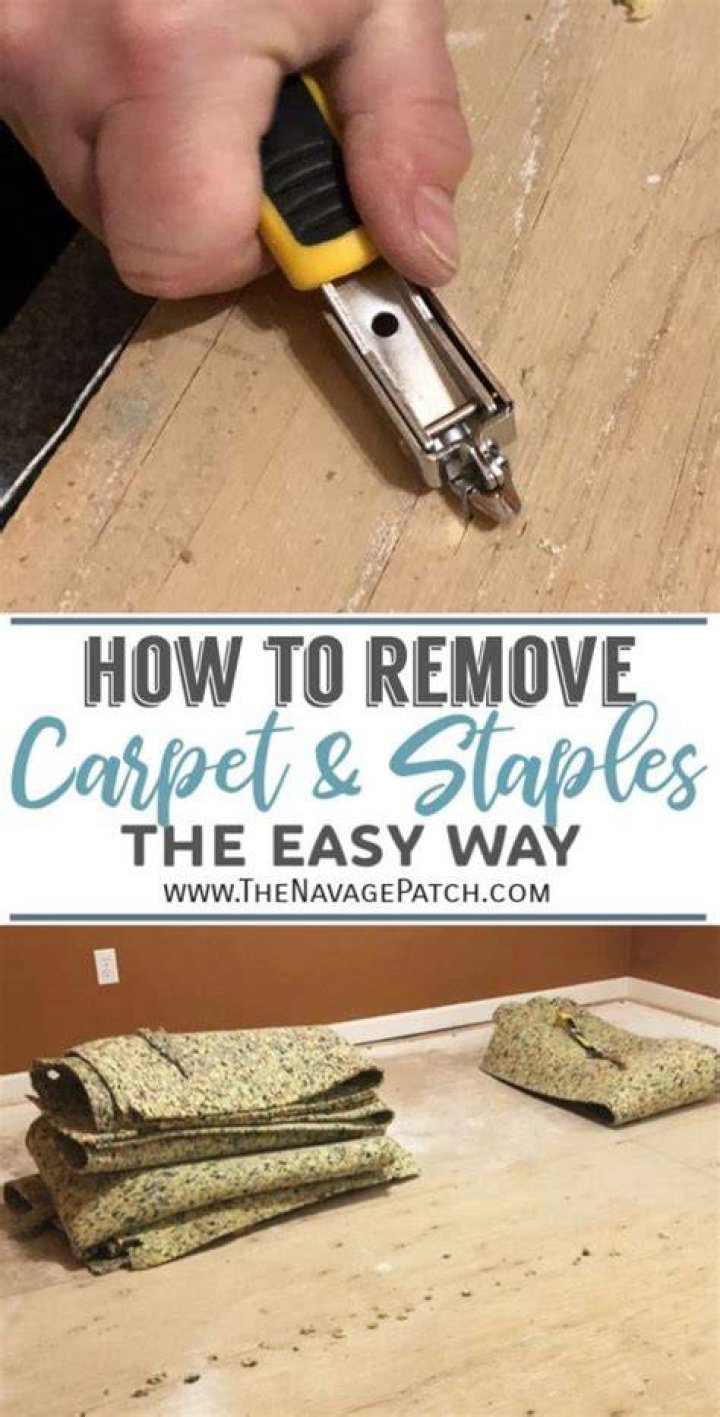 What is the best way to remove tack strips?
