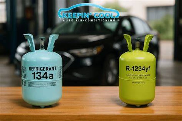 What is the difference between r134a and r1234yf?
