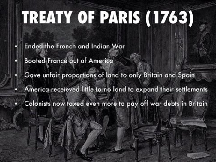 What treaty ended the French and Indian War?