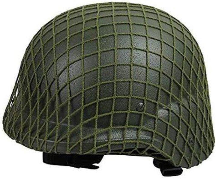 What was the netting on helmets for?