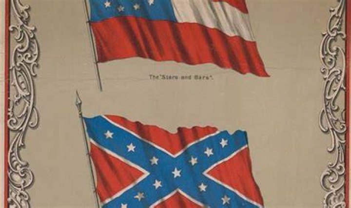 When did the Confederate flag become popular?