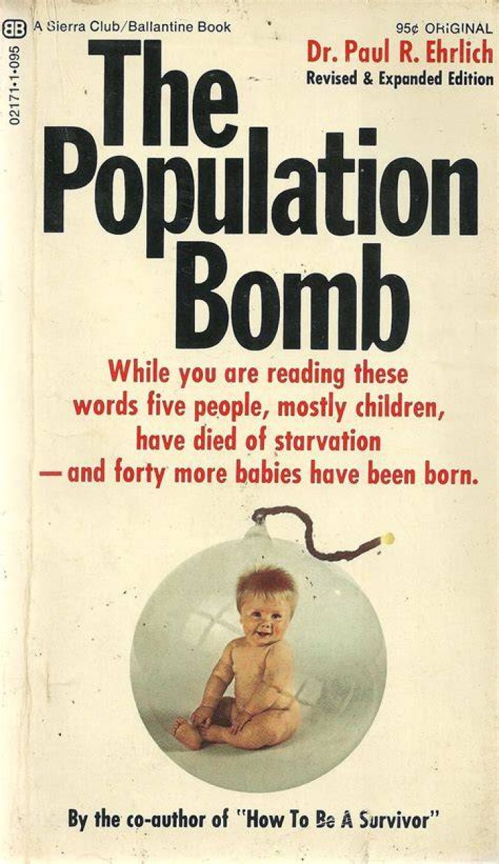 Who wrote The Population Bomb?