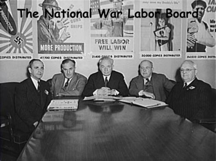 Why did President Wilson set up the National War Labor Board during World War I?